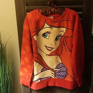 Red Disney Ariel Sweater 5/6